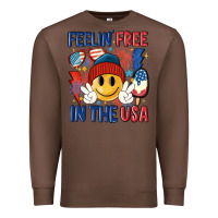 Chestnut feelin free in the usa Premium Sweatshirt - MaliasSmallBusiness