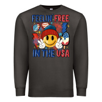 Smoke feelin free in the usa Premium Sweatshirt - MaliasSmallBusiness