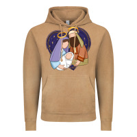Holy Night Jesus Birth Vintage Hoodie | Teevron