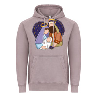 Vintage Zinc holy night jesus birth Vintage Hoodie - Zillion Design Studio