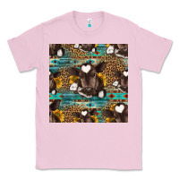 Bubblegum Pink western baby calf seamless pattern Classic Tee - HRA Design Shop