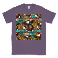 Lavender western baby calf seamless pattern Classic Tee - HRA Design Shop