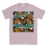 Lilac western baby calf seamless pattern Classic Tee - HRA Design Shop