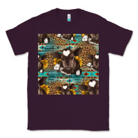 Plum western baby calf seamless pattern Classic Tee - HRA Design Shop