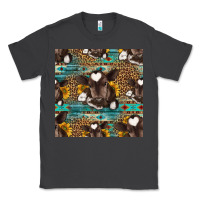 Smoke western baby calf seamless pattern Classic Tee - HRA Design Shop