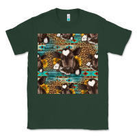 Sports Green western baby calf seamless pattern Classic Tee - HRA Design Shop