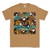 Toasted Coconut western baby calf seamless pattern Classic Tee - HRA Design Shop