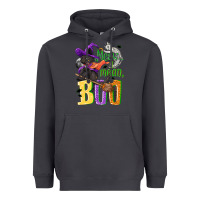 Smoke Meow i mean, boo Halloween Heavyweight Hoodie - NancyCooperArtShop