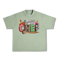 Oil Green Chef Urban Heavy Tee - Zillion Design Studio