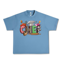 Pebble Blue Chef Urban Heavy Tee - Zillion Design Studio