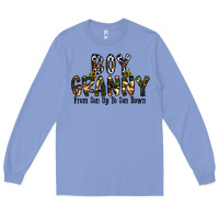 Colony Blue boy granny from son up to sondown Long Sleeve Tee - CowhideDigitalArt