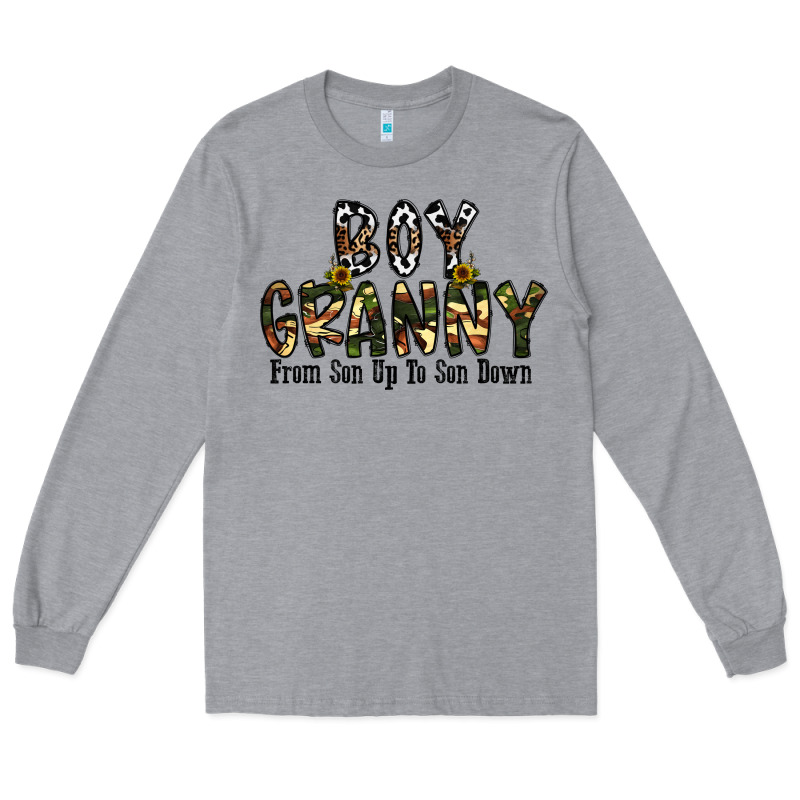 Boy Granny From Son Up To Sondown Long Sleeve Tee by CowhideDigitalArt | Teevron