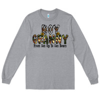 Heather Grey boy granny from son up to sondown Long Sleeve Tee - CowhideDigitalArt