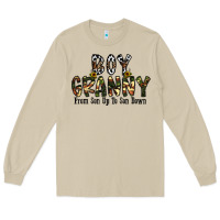 Mushroom boy granny from son up to sondown Long Sleeve Tee - CowhideDigitalArt