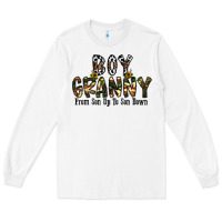 White boy granny from son up to sondown Long Sleeve Tee - CowhideDigitalArt
