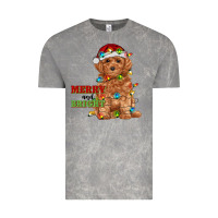 Cloud Rock merry and bright toy poodle Vintage Tee - RanaPortraitStore