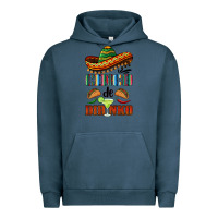 Pigment Midnight Navy cinco de dirinko sombrero Urban Hoodie - BarkalooDesign