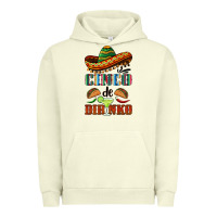 Pigment Pistachio cinco de dirinko sombrero Urban Hoodie - BarkalooDesign
