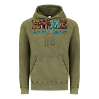 Vintage Olive home sweet home Vintage Hoodie - texasbilliewilder