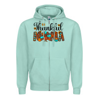 Thankful Mama Zipper Hoodie | Teevron