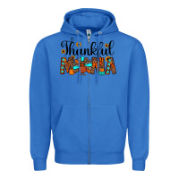 True Royal thankful mama Zipper Hoodie - JahusDesignShop