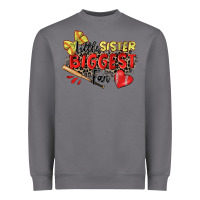 Storm little sister biggest fan softball Heavyweight Sweatshirt - Zillion Design Studio
