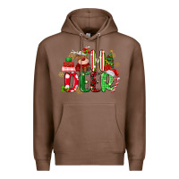 Chestnut oh deer reindeer Premium Hoodie - MaliasSmallBusiness