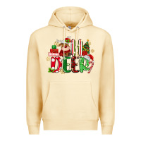 Pina Colada oh deer reindeer Premium Hoodie - MaliasSmallBusiness