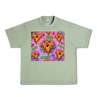 Oil Green Halloween Urban Heavy Tee - texasbilliewilder
