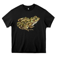 Black northern leopard frog Heavy Core Tee - LillyAllenDesigns