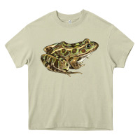 Mossy northern leopard frog Heavy Core Tee - LillyAllenDesigns