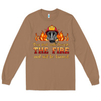 Toasted Coconut the fire with firefighter air mask Long Sleeve Tee - HRA Design Shop