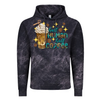 Cloud Black half human half coffee Vintage Hoodie - texasbilliewilder