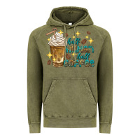 Vintage Olive half human half coffee Vintage Hoodie - texasbilliewilder