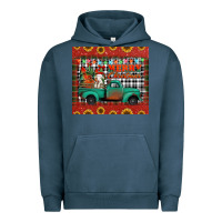 Pigment Midnight Navy merry christmas farm truck tumbler Urban Hoodie - Jasminsmagicworld