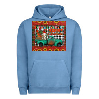 Pigment Pebble Blue merry christmas farm truck tumbler Urban Hoodie - Jasminsmagicworld