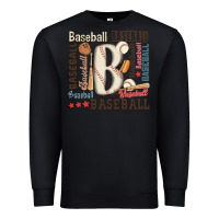 Black baseball Premium Sweatshirt - MaliasSmallBusiness