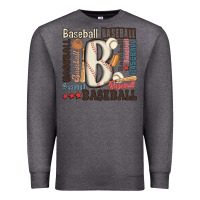 Charcoal Heather baseball Premium Sweatshirt - MaliasSmallBusiness