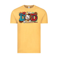 Vintage Mustard dad baseball Vintage Tee - Zillion Design Studio