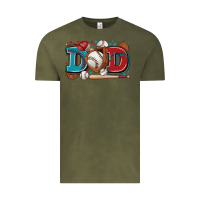 Vintage Olive dad baseball Vintage Tee - Zillion Design Studio