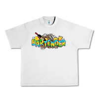 Lunar Rock bartender Urban Heavy Tee - Zillion Design Studio