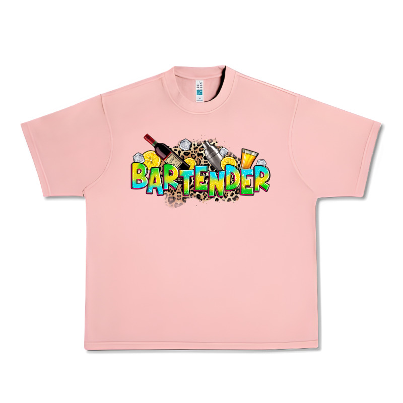 Bartender Urban Heavy Tee by Zillion Design Studio | Teevron