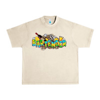 Sandshell bartender Urban Heavy Tee - Zillion Design Studio