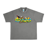 Tornado bartender Urban Heavy Tee - Zillion Design Studio