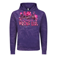 Cloud Purple cancer picked the wrong girl Vintage Hoodie - RanaPortraitStore