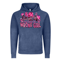 Vintage Denim cancer picked the wrong girl Vintage Hoodie - RanaPortraitStore
