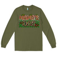 Army Green valentines day mama's boy olivia Long Sleeve Tee - OliviaCreatesArt