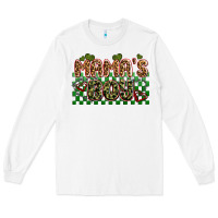 White valentines day mama's boy olivia Long Sleeve Tee - OliviaCreatesArt