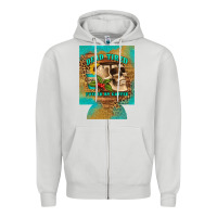 Dove Grey dead tired fueled by coffee 12 oz can cooler (regular) Zipper Hoodie - Artiststas