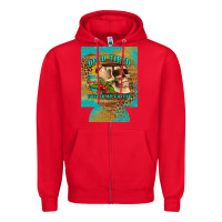 Red dead tired fueled by coffee 12 oz can cooler (regular) Zipper Hoodie - Artiststas